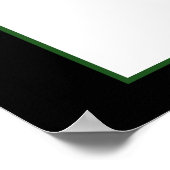 Celtic Shamrockデザイン2ポスター/プリント2 ポスター (角)