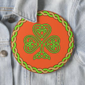 Celtic shamrock, 缶バッジ (インサイチュ)