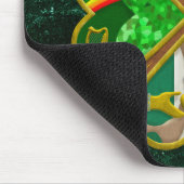 Celtic Shamrock Heritage Symbol Irish Inspired マウスパッド (コーナー)