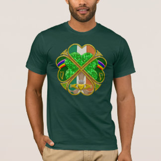 Celtic Shamrock Heritage Symbol Irish Inspired Tシャツ