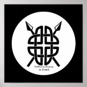 Celtic Shield、MeWarriorWoman on Twitch ポスター (正面)