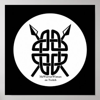 Celtic Shield、MeWarriorWoman on Twitch ポスター