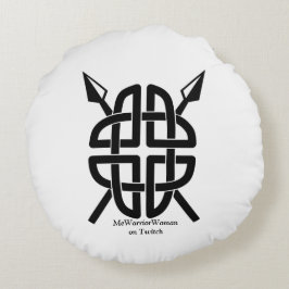 Celtic Shield、MeWarriorWoman on Twitch ラウンドクッション