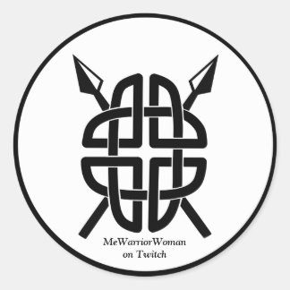 Celtic Shield、MeWarriorWoman on Twitch ラウンドシール
