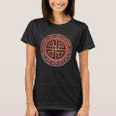 Celtic Shield Protection Knot Tシャツ (正面)