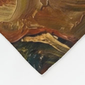 Celtic Snake Snowdrops Imbolc Rebirth Fantasy Art フリースブランケット (角)