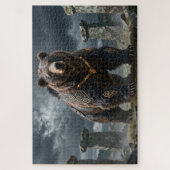 Celtic Spirit Animal Bear Jigsaw Puzzle ジグソーパズル (縦)