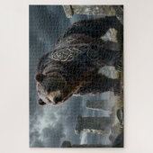 Celtic Spirit Animal Bear Jigsaw Puzzle ジグソーパズル (縦)