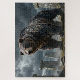 Celtic Spirit Animal Bear Jigsaw Puzzle ジグソーパズル