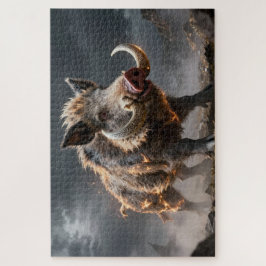 Celtic Spirit Animal Boar Jigsaw Puzzle ジグソーパズル