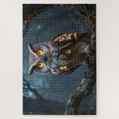 Celtic Spirit Animal Owl Jigsaw Puzzle ジグソーパズル (縦)