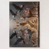 Celtic Spirit Animal Totem Jigsaw Puzzle ジグソーパズル (縦)