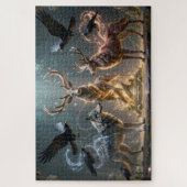 Celtic Spirit Animal Totem Jigsaw Puzzle ジグソーパズル (縦)