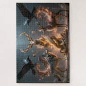 Celtic Spirit Animal Totem Jigsaw Puzzle ジグソーパズル (縦)