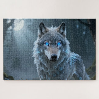 Celtic Spirit Animal Wolf Jigsaw Puzzle ジグソーパズル