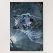 Celtic Spirit Animal Wolf Jigsaw Puzzle ジグソーパズル (縦)