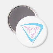 Celtic Trans記号（白） マグネット (正面/裏面)