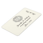 Celtic Tree of Life日付の保存 マグネット (左側)