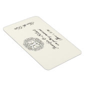 Celtic Tree of Life日付の保存 マグネット (右側)