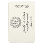 Celtic Tree of Life日付の保存 マグネット (縦)