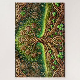 Celtic Tree of Life, Intricate Knotwork Irish ジグソーパズル