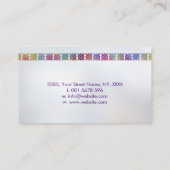 Celtic Tree of life - Yggdrasil – 真珠と色 名刺 (裏面)