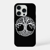 celtic tree phone case iPhoneケース (裏面)