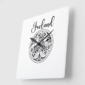 Celtic Wall Clock スクエア壁時計 (傾斜)