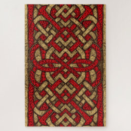 Celtic Welsh Knotwork Jigsaw Puzzle ジグソーパズル