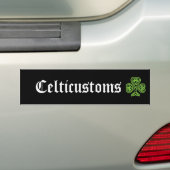 Celticustomsのバンパーステッカー バンパーステッカー (車上)
