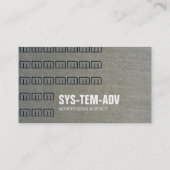 CEMENTO HORMIGON CONSTRUCCION INGENIERIA CIVIL 名刺 (裏面)