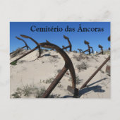 Cemitério das Âncoras,Praia do Barril,portugal ポストカード (正面)