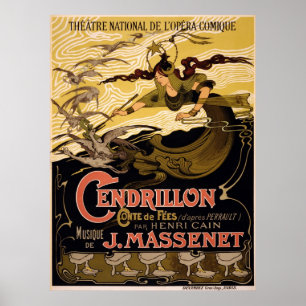 Cendrillon, conte de fées - Opera Poster ポスター