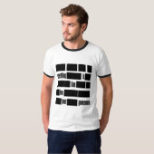 Censorsedの政府メッセージ Tシャツ (正面フル)