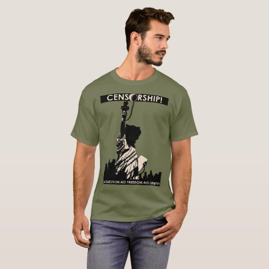 Censorship Tシャツ (正面フル)