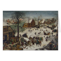 Census at Bethlehem by Pieter Bruegel
