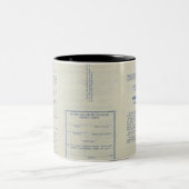 Census Record Mug ツートーンマグカップ (中央)