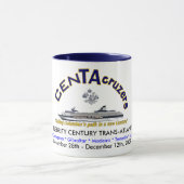 CenTAcruzersのロゴのコーヒー・マグ マグカップ (中央)