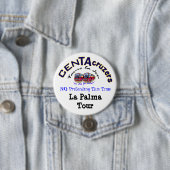 CenTAcruzersのロゴのLaのPalma旅行ボタン 缶バッジ (インサイチュ)