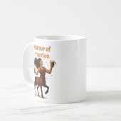 Centaur of Attention Funny Pun - Greek Mythology コーヒーマグカップ (正面左)