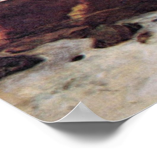 Centaurs by Arnold Bocklin ポスター (角)