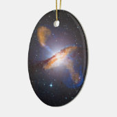 CentaurusはショーSupermassiveブラックホール動力を与えます セラミックオーナメント (左)