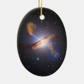 CentaurusはショーSupermassiveブラックホール動力を与えます セラミックオーナメント (裏面)