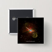 Centaurus A 缶バッジ (正面&裏面)