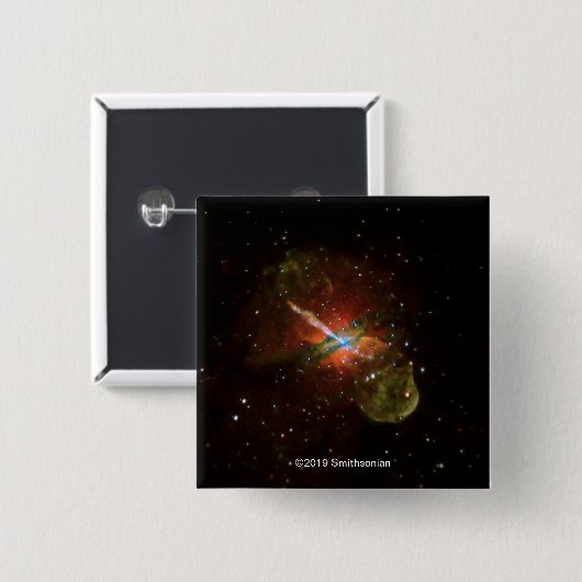 Centaurus A 缶バッジ (正面&裏面)