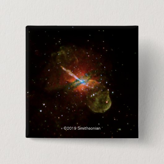 Centaurus A 缶バッジ (正面)