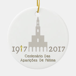 Centenário das Aparicoeses de Fatimaa -ポルトガル セラミックオーナメント