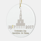 Centenário das Aparicoeses de Fatimaa -ポルトガル セラミックオーナメント (左)