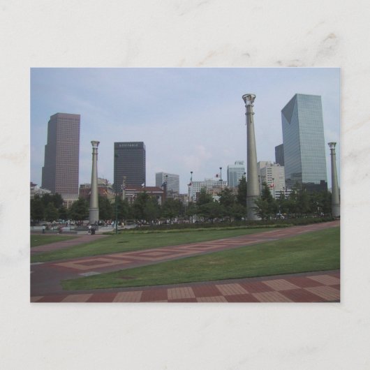 Centenial Olympic Park At Downtown Atlanta, Ga, ポストカード (正面)