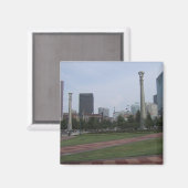 Centenial Olympic Park At Downtown Atlanta, Ga, マグネット (正面/裏面)